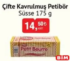 SÜSSE ÇİFTE KAVRULMUŞ PETİBÖR 175 G
